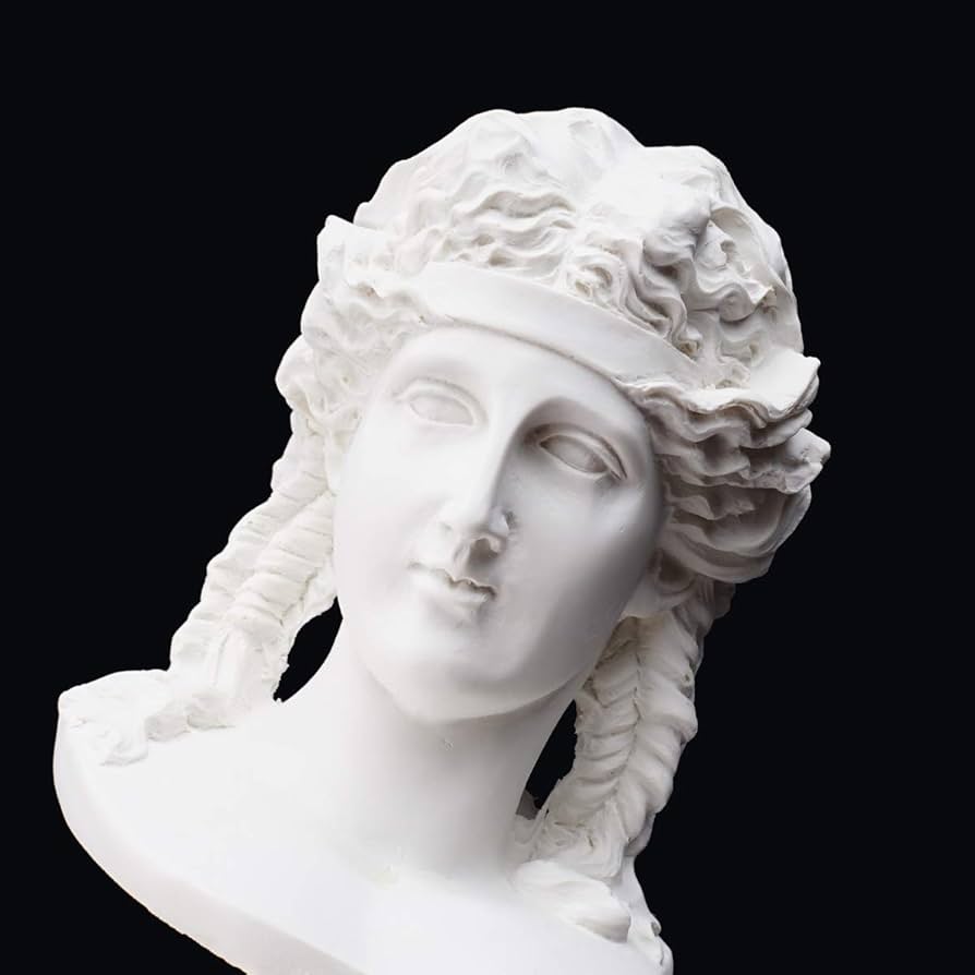 Amazon.co.jp: GOGOS 石膏像 アリアドネ Ariadne 人物像 8*5.5